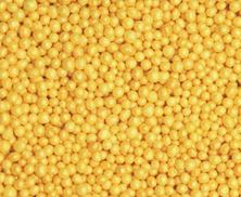 Picture of YELLOW SUGAR MINI PEARLS EDIBLE SPRINKLES X 50G